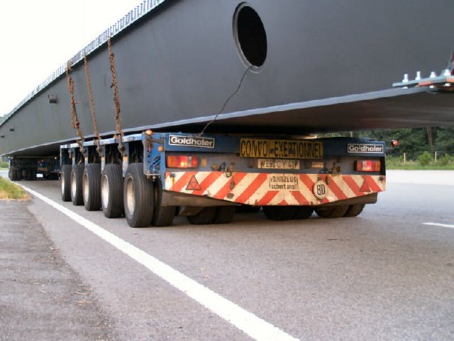 CARGA ESPECIAL LONGITUD  MERCANCIAS ESPECIALES CONVOY